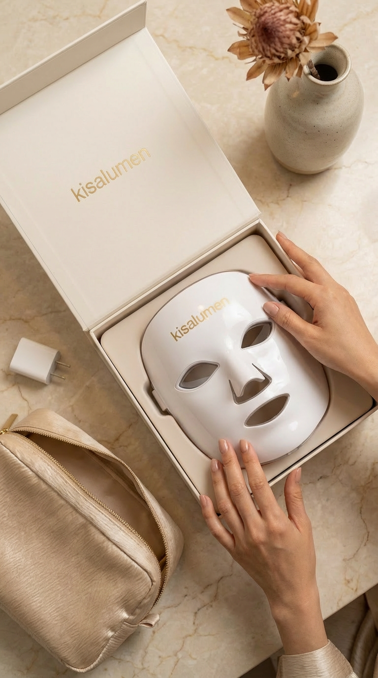 Kisalumen — Máscara LED Facial Multiluz