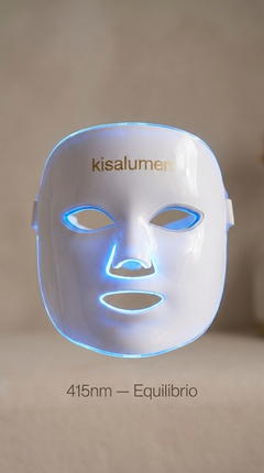 Kisalumen — Máscara LED Facial Multiluz | 1072 mW/cm²