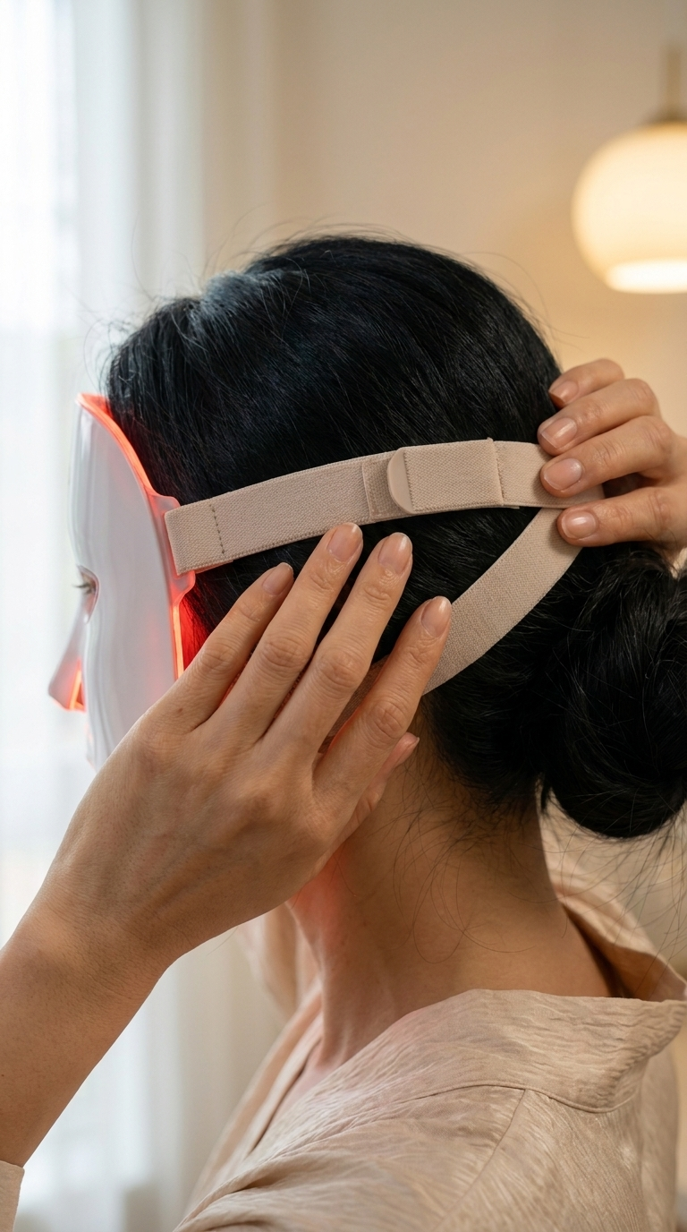 Kisalumen — Máscara LED Facial Multiluz | 1072 mW/cm²