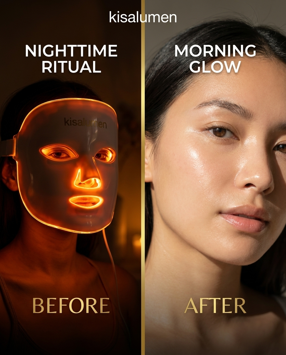 Kisalumen — Máscara LED Facial Multiluz